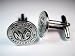 Silver New York Subway Token Cuff Links By Classic Cufflinks
