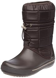 crocs CrocbandTM II.5 Winter 12933-22Y-440, Damen SnowBoots, Braun (Espresso/Khaki 22Y), EU 37/38