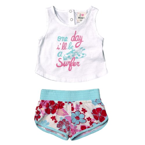 Roxy Baby Tank Top + Hose Wavy Pack, spr chou flower, 68, XMFES032 Preisvergleich