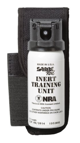 Sabre 1.80-Ounce Professional Model Inert Practice Spray with Holster (Supports The National Rifle Association)