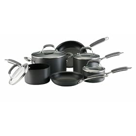 KitchenAid Hard-Anodized 10-pc. Cookware Set