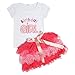 LittleSpring Little Girls' Clothing Set Birthday