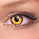 Fancy Dress Halloween Contact Lenses - 1 DAY USE Wildfire