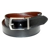 Dickies Men's 35mm Reversible Belt,Black/Brown,38