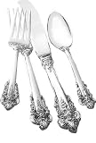 Wallace Grande Baroque 46 pc Dinner w Place Spoon