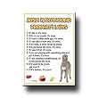 Irish Wolfhound Property Laws Fridge Magnet
