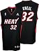 Shaquille O'Neal Miami Heat Black Youth Replica Adidas NBA Jersey
