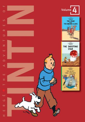 The Adventures of Tintin: "The Crab with the Golden Claws", "The Shooting Star", "The Secret of the Unicorn" v. 4