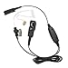 ExpertPower® 2-Wire Covert FBI Earpiece PTT Mic Headset Compatible with Motorola MOTOTRBO XiR E8600 XiR E8608