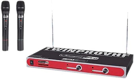 Jammin Pro TWINPROVHF Handheld Wireless Microphone
