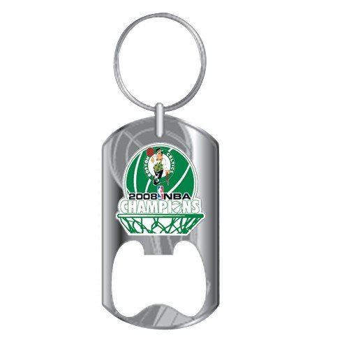 Buy Boston Celtics 2008 NBA Finals Champions Dog Tag Bottle Opener by Football Fanatics
