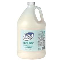 Dial Professional 84022 Liquid Dial Antimicrobial Soap With Moisturizers 1 Gallon (Case of 4)