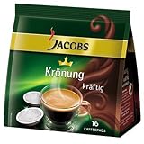 Produkt-Bild: Jacobs Kr&ouml;nung Kr&auml;ftig Kaffee Pads (16 Kaffeepads)