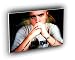 Eminem Deeply in Thought Canvas Large A1