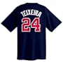 Mark Teixeira Atlanta Braves Name and Number T-Shirt (Large)