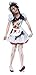 Smiffy's Women's Horror Zombie Countrygirl Costume Dress with Latex Chest Piece