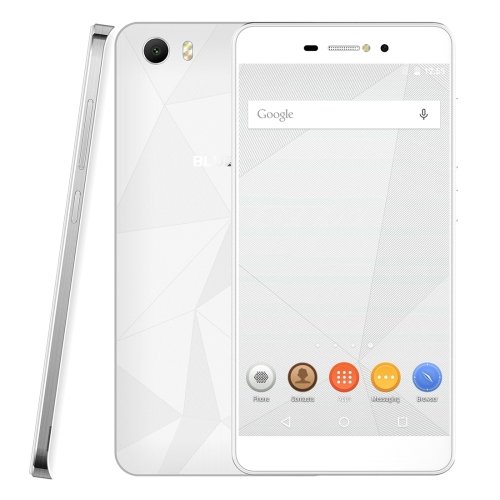 BLUBOO Picasso 5.0 Inch Android 5.1 Smartphone, MT6580 Quad Core 1.3GHz, 2GB RAM + 16GB ROM GSM &amp; WCDMA (White)