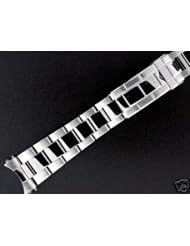 19mm Oyster Watch Band for Rolex Submariner F/l Shiny Center