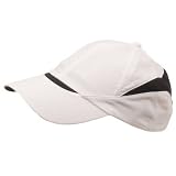 Low Profile Moisture Absorbing Cap-White Black W40S60C