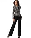 Calvin Klein Plaid Jacket Pant Suit