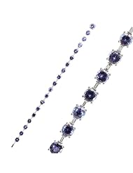 14K Exquisite Tanzanite Bracelet with Diamonds (NEW ARRIVAL)