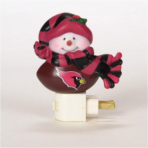 Arizona Cardinals NFL Snowman Night Light (5)