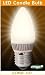 EvenLight - LED Kerzen Lampe, 3,5 Watt, E27 Fassung, großes Gewinde