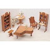 Greenleaf Library Furniture Kit Set - 1 Inch Scale