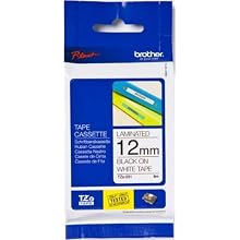 Brother Laminated Black on White Tape (TZe231) - Retail Packaging