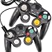 2 New Black GameCube Controller Joypad Gamepad for Wii Game