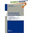 Computational Learning Theory: 14th Annual Conference on... by David Helmbold and Bob Williamson