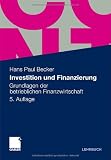 Produkt-Bild: Investition und Finanzierung: Grundlagen der betrieblichen Finanzwirtschaft