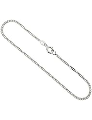 Sterling Silver Italian Curb Chain 2mm Solid 925 Italy 2 Sided New Necklace 36"