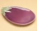 EGGPLANT PLATE, SS-1332