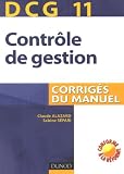 Contr�le de gestion DCG11 : Corrig�s du manuel