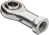 RBC Heim Bearings SFG10 10.000 mm Bore, M10 x 1.5 Threads, Metric Female Rod End Bearing, 4 Piece Metal-To-Metal With Grease Fitting