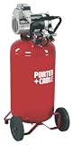 Porter-Cable C6110 15 Amp 2-Horsepower 25-Gallon Oil-Free Wheeled Vertical Compressor