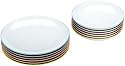 Arzberg Porzellan 2100/70657/3618 Cucina Colori Speiseservice 12-teilig verpackt im roten Arzberg-Geschenkkarton