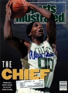 Robert Parish (Boston Celtics) autographed Sports Illustrated Magazine