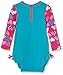 Hatley Girls' Crazy Hearts Baby Rash Guard