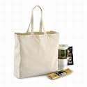Quadra organic canvas tote