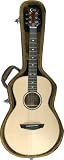 Faith Mercury II Natural Parlour Guitar with Hard Case