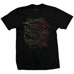 MSR Racing Fused Men's Short-Sleeve Sportswear Shirt - Black