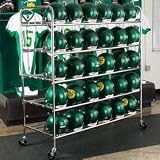 (Price/EA)Pro Down Football Helmet Cart