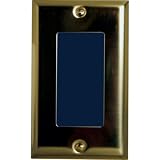 Channel Vision 6200-222 Color Single-Gang Box Camera, Polished Brass