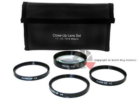 NEW 67mm Professional Close Up Macro Lenses +1+2 +4 +10