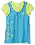 adidas Girls 2-6X Twisted Layer Tunic Top