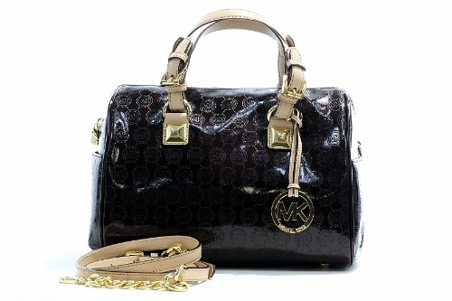 Michael Kors Women's Grayson Satchel Coffee Handbag