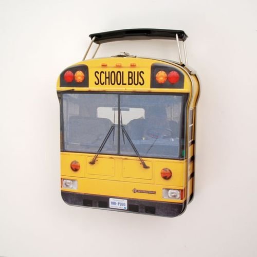 School Bus Sandwich Lunch Box Picture