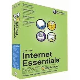 Webroot Internet Essentials Suite with Spysweeper